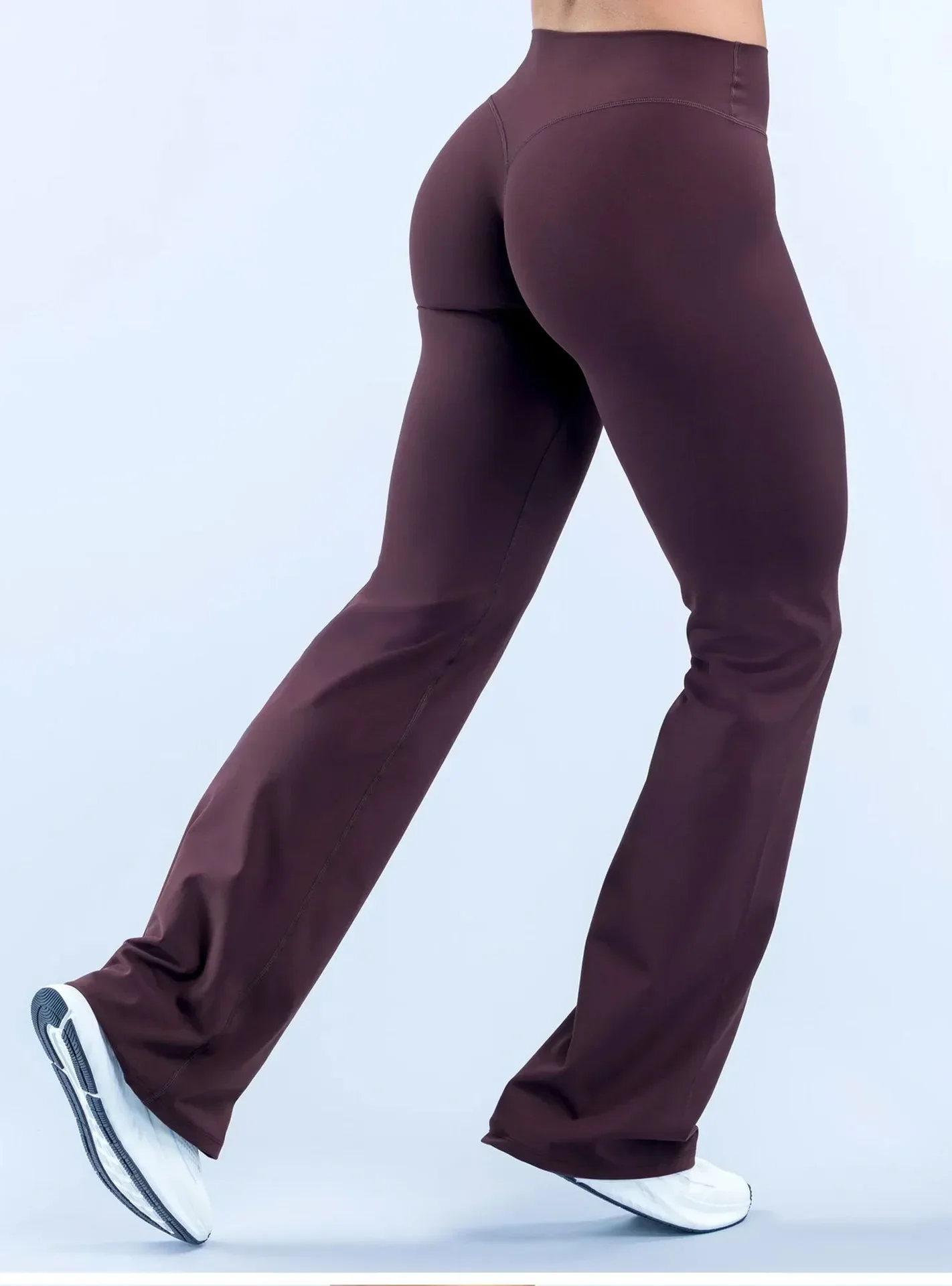 Women Seamless Yoga Gym Pants high waist Clothes Naked Feel Yoga Pants Workout Fitness Leggings Fashion Casual Wide-leg legging