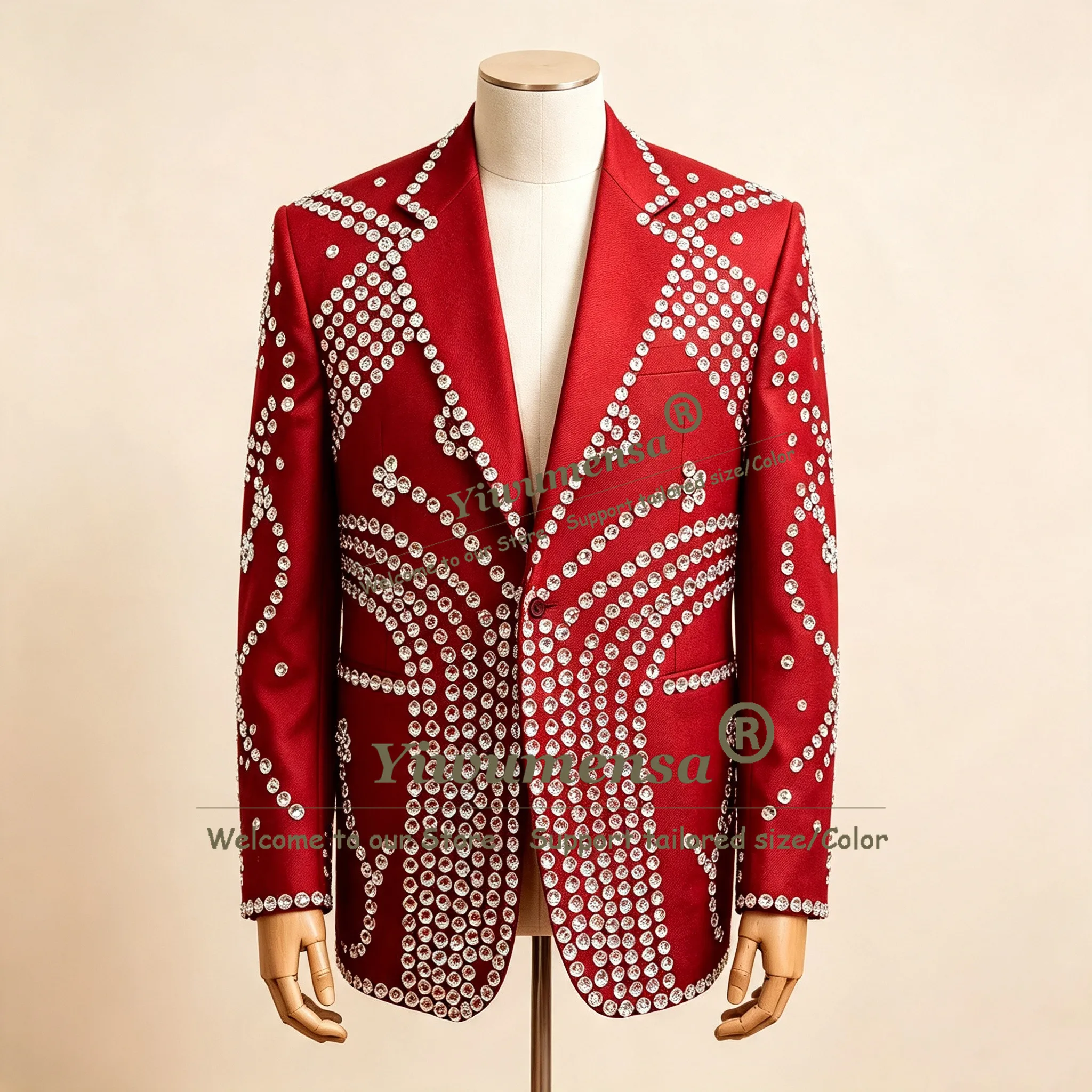 Ternos masculinos com pedraria - Men Formal Wear Wedding avaliação e preço