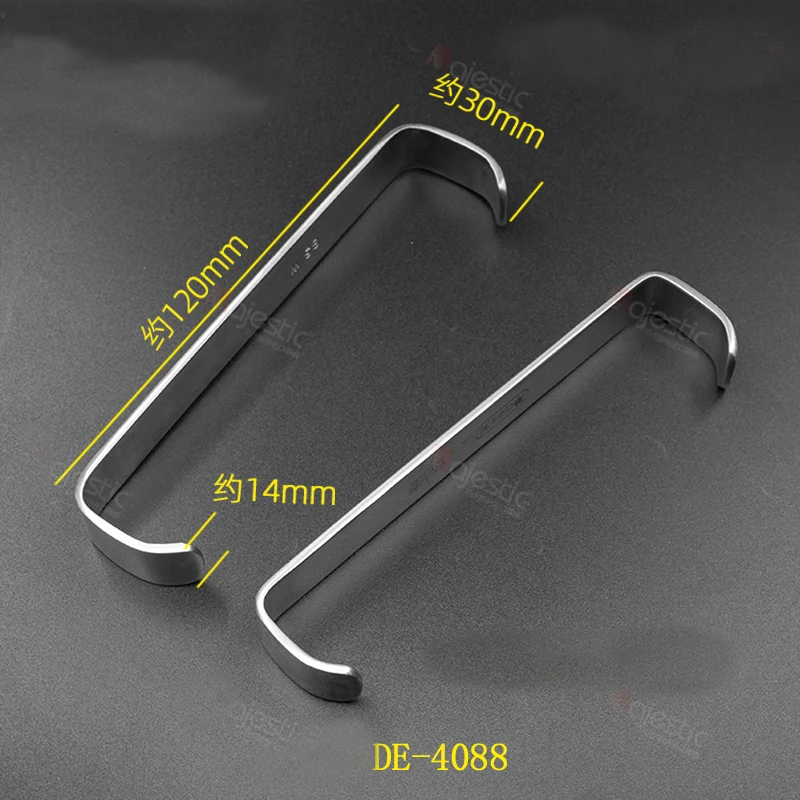 Régua mandibular do aço inoxidável para o implante dentário, Régua para o implante maxilofacial do tecido, Material do instrumento