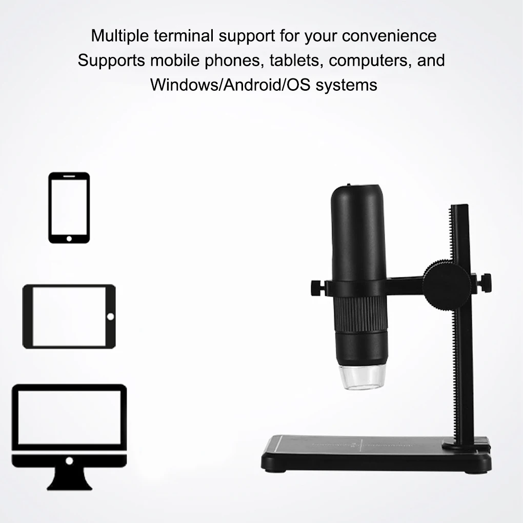 Digital Microscope Newest 1600X Professional USB With 8 LED Endoscope Camera Magnifier For Phone PC Coin Soldering Tool