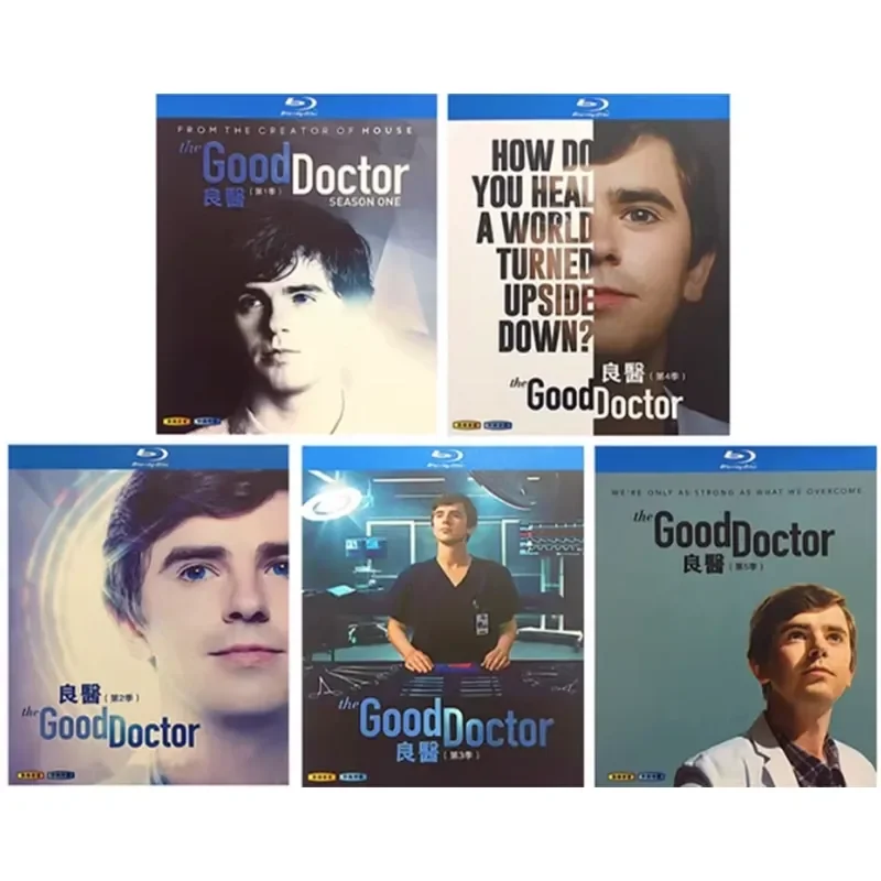 

BD Blu-ray American Drama The Good Doctor Renyi 1080P Ultra High Definition Seasons 1–7 Complete 18-Disc Boxed Collector's