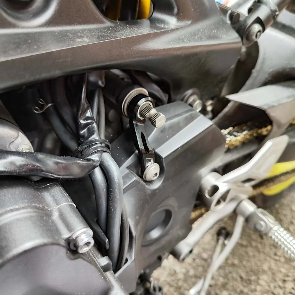 Für YAMAHA MT09 MT-09 Tracer 900 9 GT 900GT 9GT FZ09 FJ09 XSR900 XSR 900 Niken Zubehör Schalthebel-Stützhalterung – Detail 6