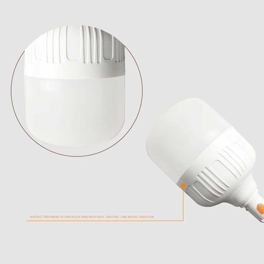 1 قطعة مقاوم للماء قابلة للشحن 100 واط Led لمبة Usb المحمولة في الهواء الطلق التخييم ضوء مصباح الطوارئ للمشي الصيد الإضاءة الليلية #3