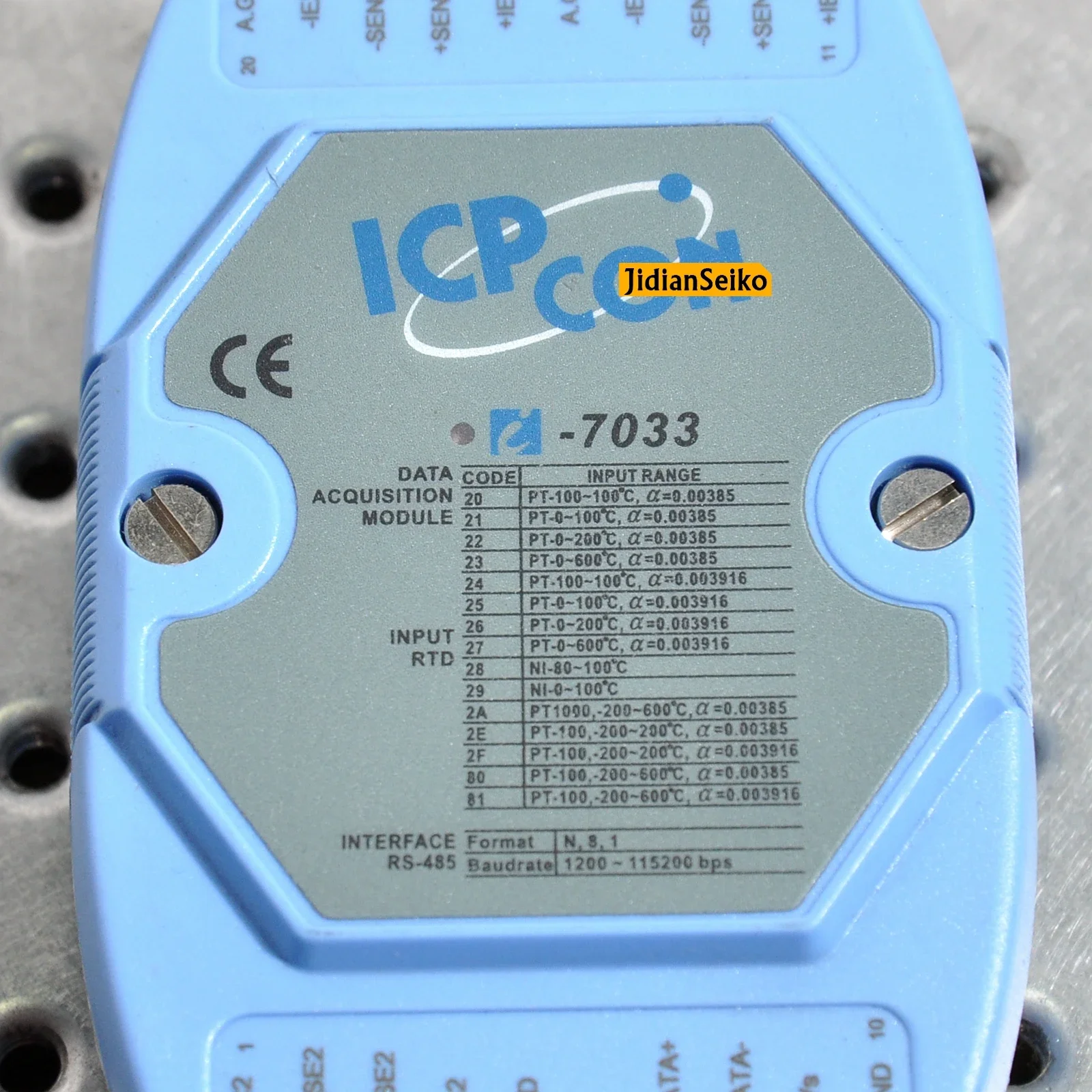 3-ch RTD Input Module, Usado, I-7033