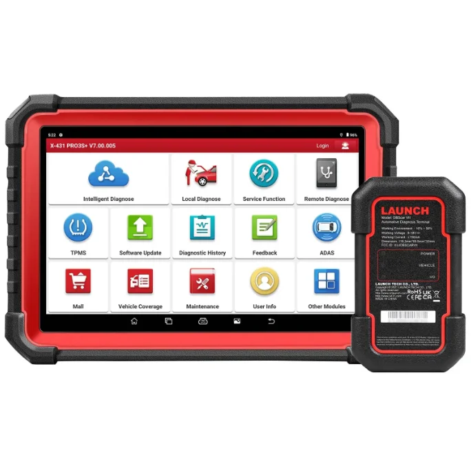 

Lach X431 Pro3S+ 5.0 Obd2 Full System Heavy Equipment Auto Diagnostic Tool Engine Analyzer for Both Car and Heavy Duty Truck