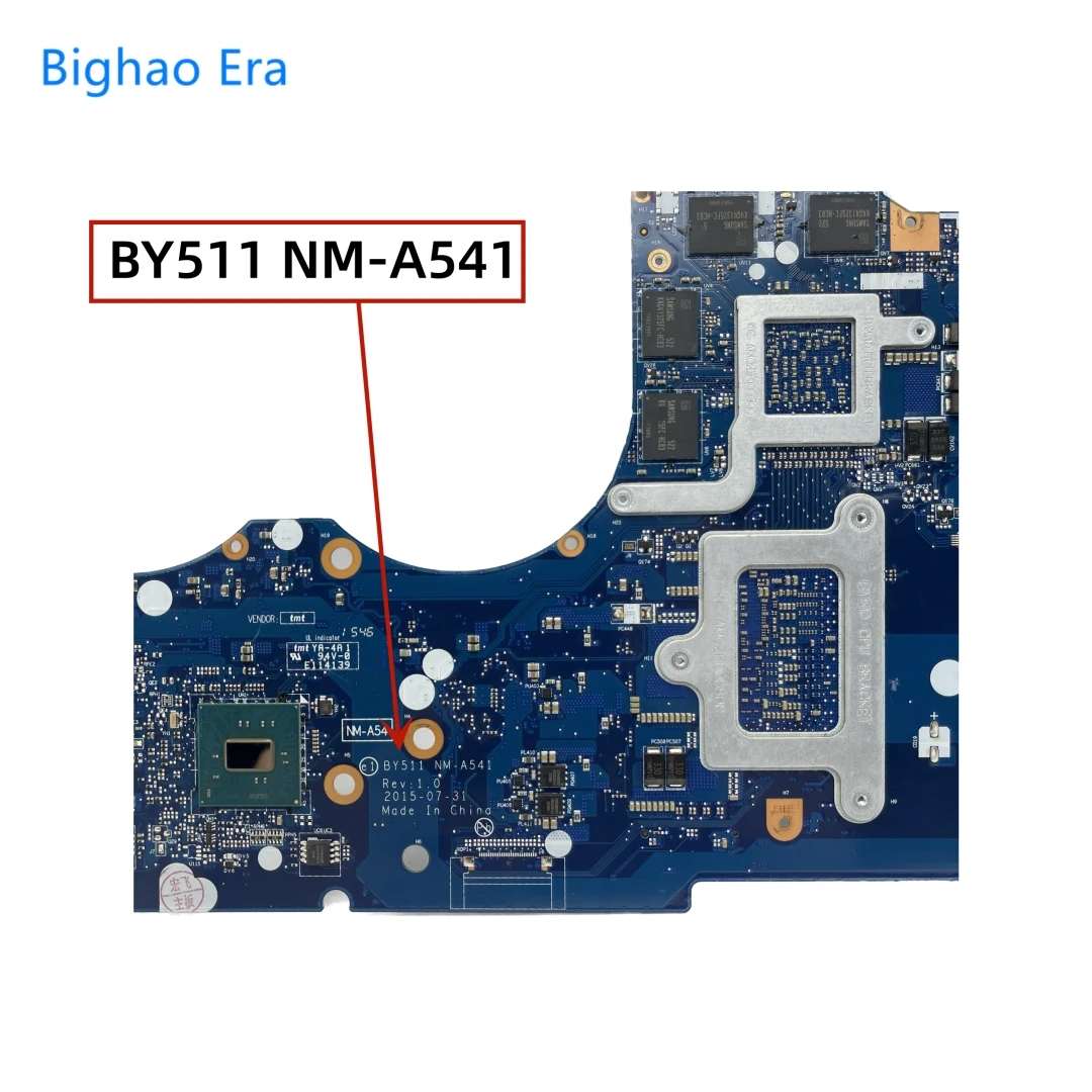 Imagem -02 - Placa-mãe Portátil para Lenovo By511 Nm-a541 Y70015isk I56300hq I7-6700hq Gtx960m 2g 4g-gpu Fru: 5b20k28160 5b20k28148