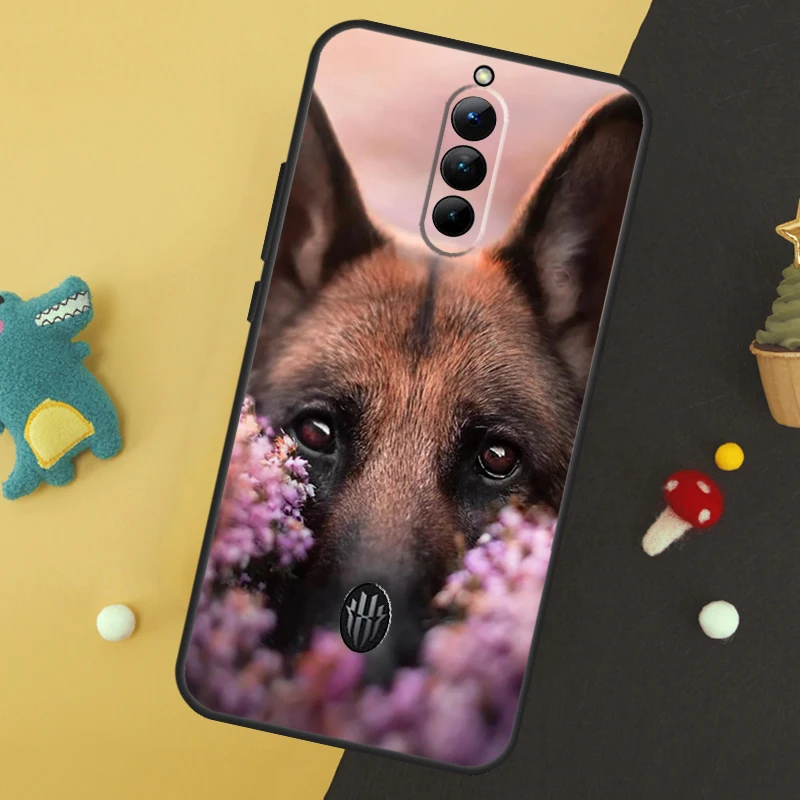 German Shepherd Dog Phone Case For ZTE Nubia Red Magic 9 Pro Plus 8 8S Pro Plus 6 7 6S 7S Pro 5G 5S 6R Cover