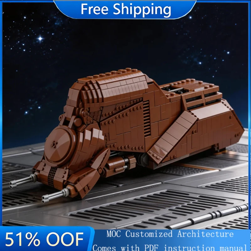 

3448 PCS MOC Star Battle Multi Unit Transport Trade Starship Model Building Block Brick Creative Assembly Children Birthday Gift
