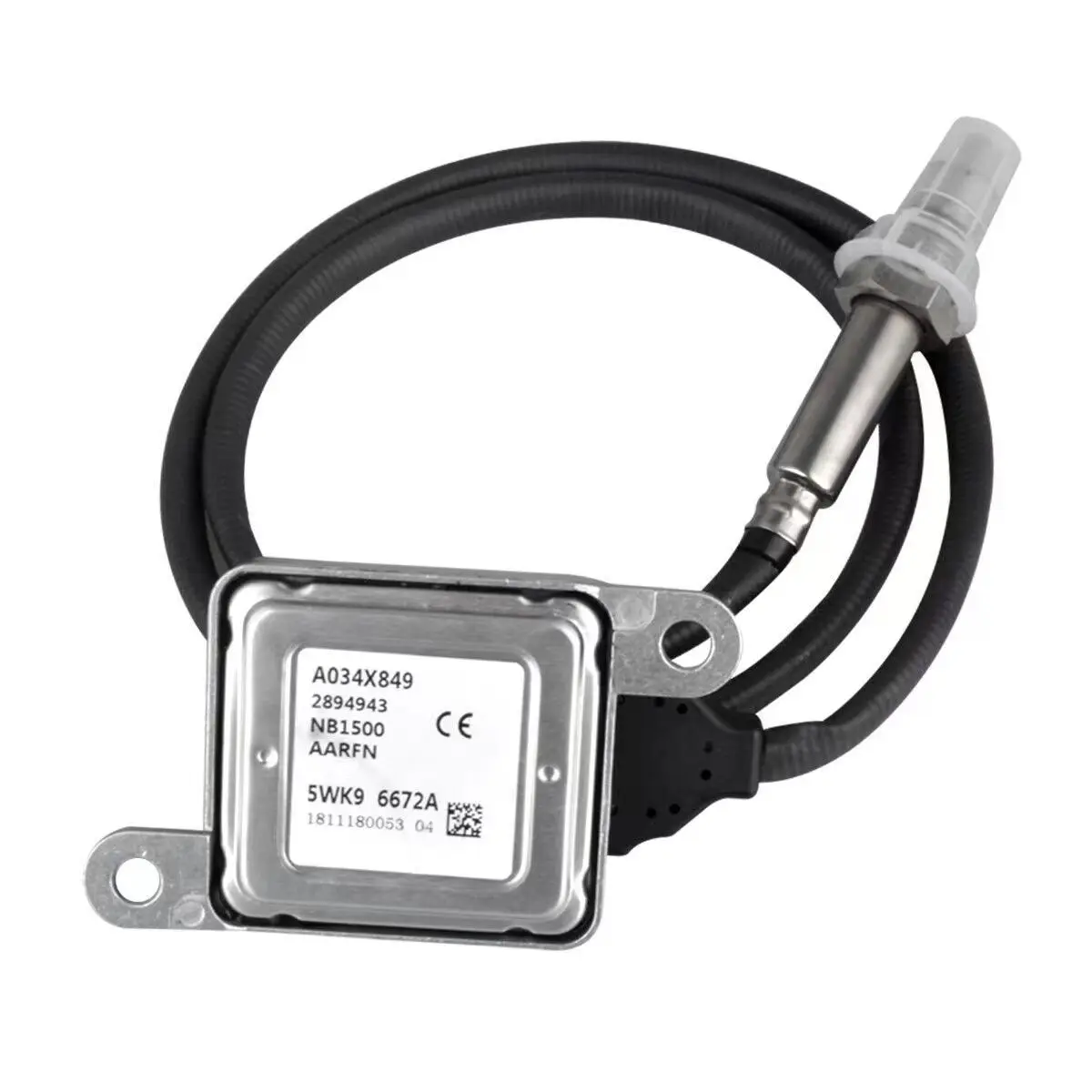 5WK9 6672A Nitrogen Oxide Sensor 4Pin For Cummins Replaces 904-6002 2894943 2871974 5WK9 6672 2894943RX