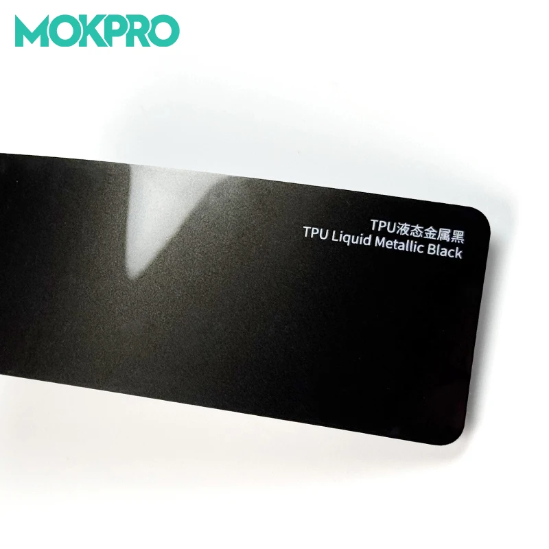 

LIOUID METALLIC BLACK High Quality Automotive Vinyl Decorative Film Car Wrap TPU Paint Protection Colored PPF Film