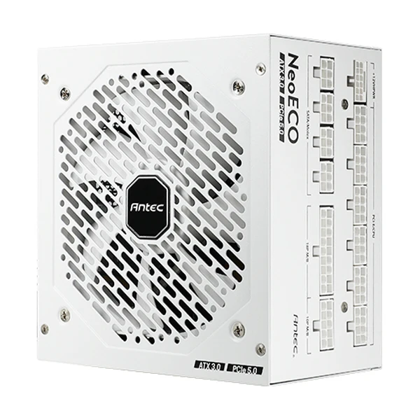 Antec NeoECO 1000W WHITE 80PLUS GOLD Full Modular ATX 3.0 (PCIE5) Power (ATX/1000W)