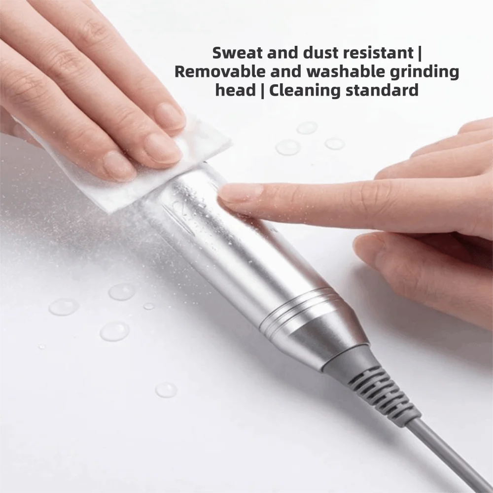 Pen Handle Electric Nail Drill Replacement Handle Nail Art Drill Nail Art Grinding Pen Nail Polisher Grinder Electric DC