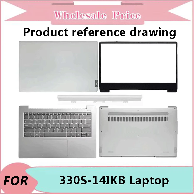 

NEW For Lenovo Ideapad 330S-14 330S-14IKB 330S-14AST Laptop LCD Back Cover Front Bezel Upper Palmrest Bottom Case Keyboard Hinge