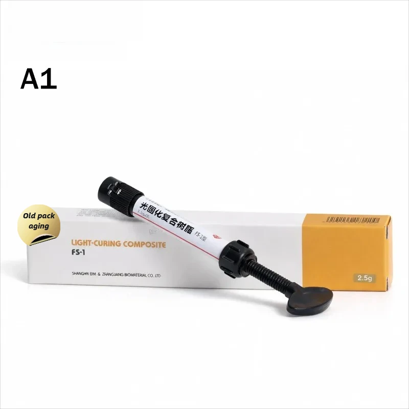Dental Shanghai Eryi Light Curing Composite Resin Curing Restorative Dental Material Non Transparent Tooth Filling Resin