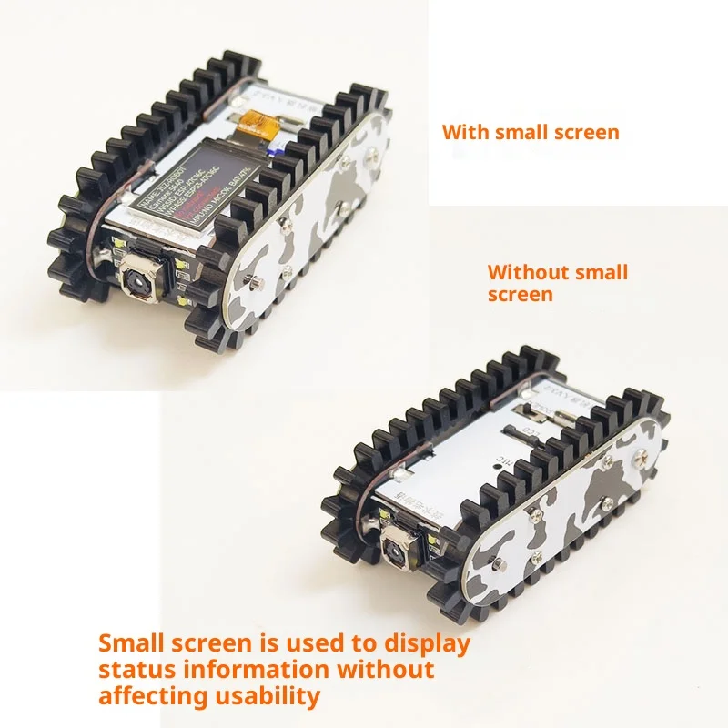 Mini-Aufklärungsroboter, ferngesteuertes Videoauto, Pipeline-Roboter, ESP32S3-Entwicklungsboard, Bildübertragungsmodul