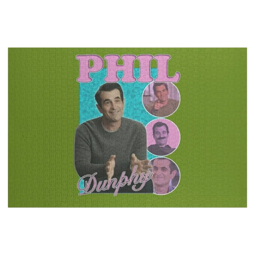 

10mb Vintage Phil Dunphy Homage Bootleg, Phil Dunphy - Sweatshirt, Phil Dunphy Modern Family Jigsaw Puzzle Jigsaw Custom Puzzle