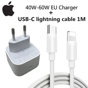 Bilashmart 2025 Original 40W 60W USB C Power Adapter iphone 17 16 Pro Max Type C fast charger Apple Cable iPhone 15 Plus