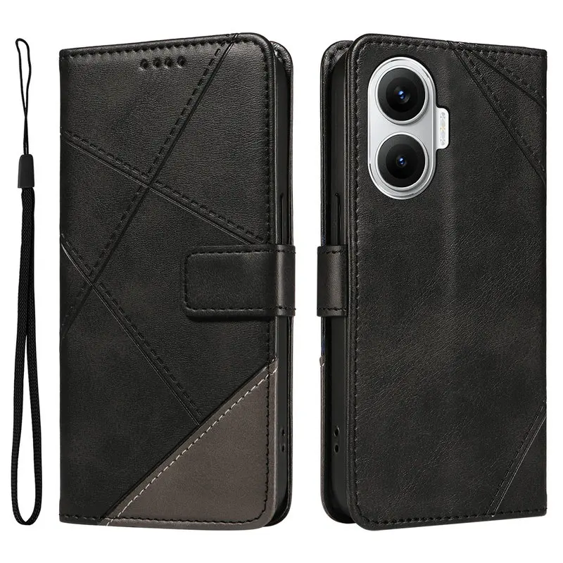 حافظة لهاتف Xiaomi Poco F7 5G 2025 محفظة جلدية الملمس Coque لهاتف Poco F7 Ultra M7 X7 X6 F6 M6 X5 F5 Pro X3 NFC F3 M5s