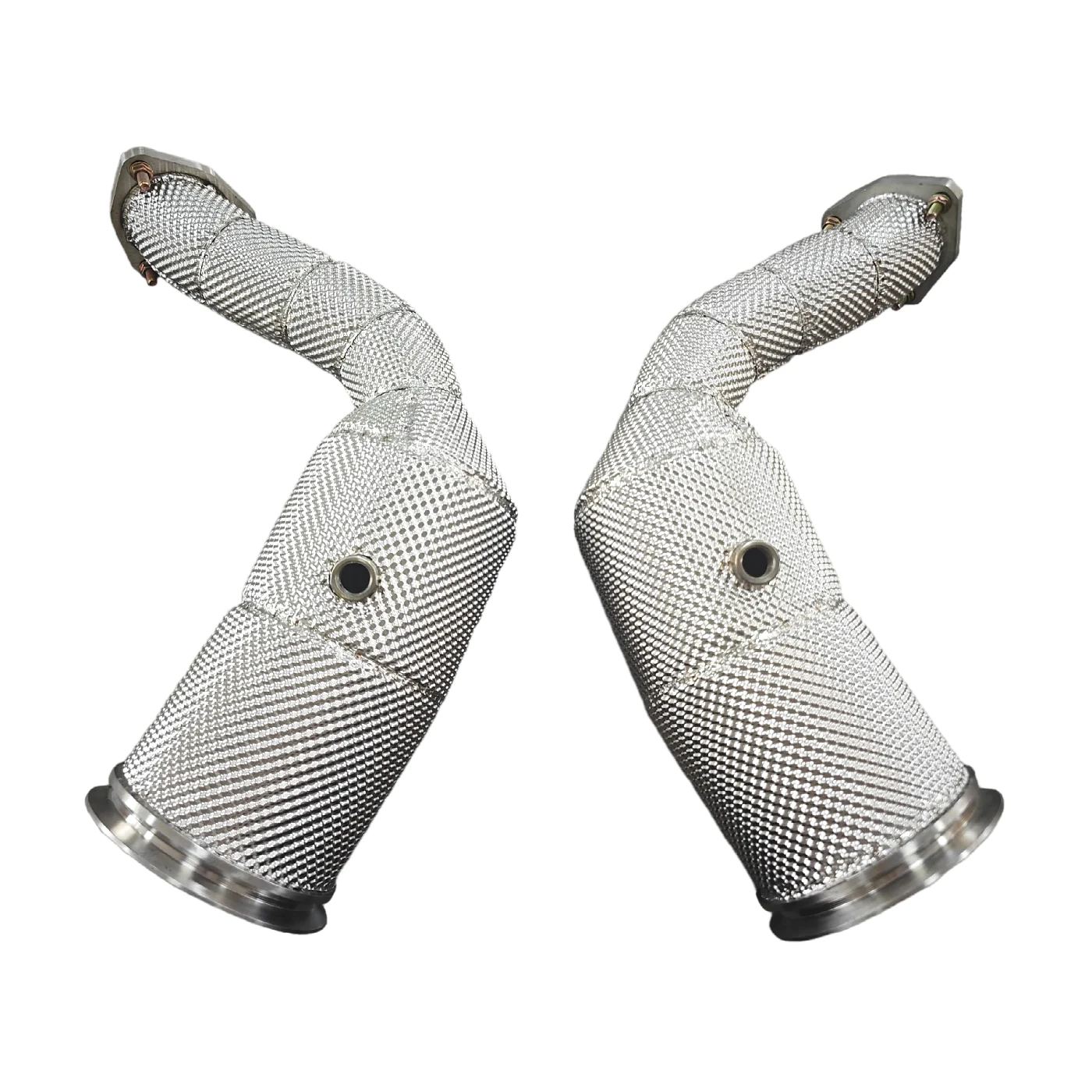 AKS Heatshield Racing Downpipe For Audi SQ7 SQ8 RSQ8 Downpipe