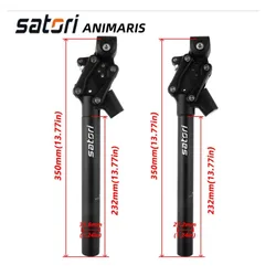 SATORI ANIMARIS Bicycle Seat Bike Suspension MTB Bike Seatpost Damping 4-link 350*27.2/350x31.6mm Post Tube PK SR SUNTOUR NCX