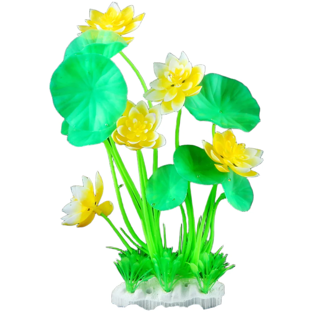 Artificial Lotus Aquarium Plan - đánh giá và giá Aquarium Plant Design