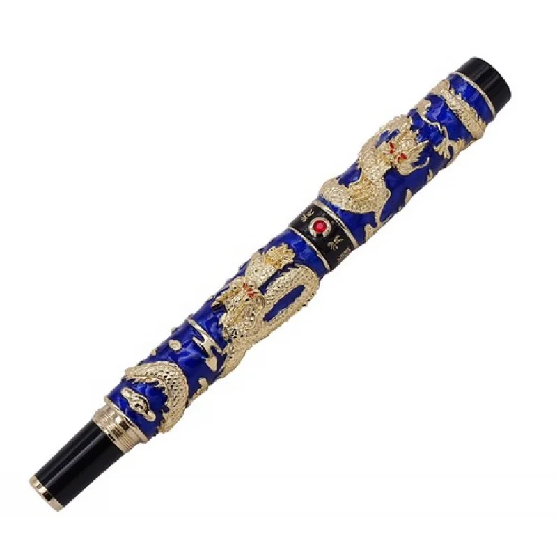 

Металлическая ручка для каллиграфии A + A + Jinhao, перьевая ручка, винтажный подарок с двойным драконом/фенікса