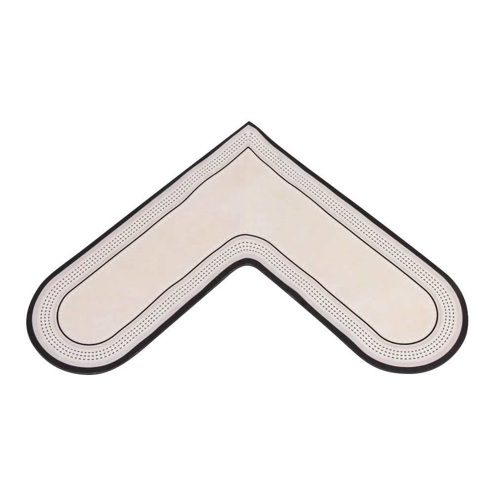 L-Shape Kitchen Carpet Water Absorbent Soft Anti-Slip Floor Mat Oil-Proof Wipable Surface Waterproof Doormat Kitchen Floor
