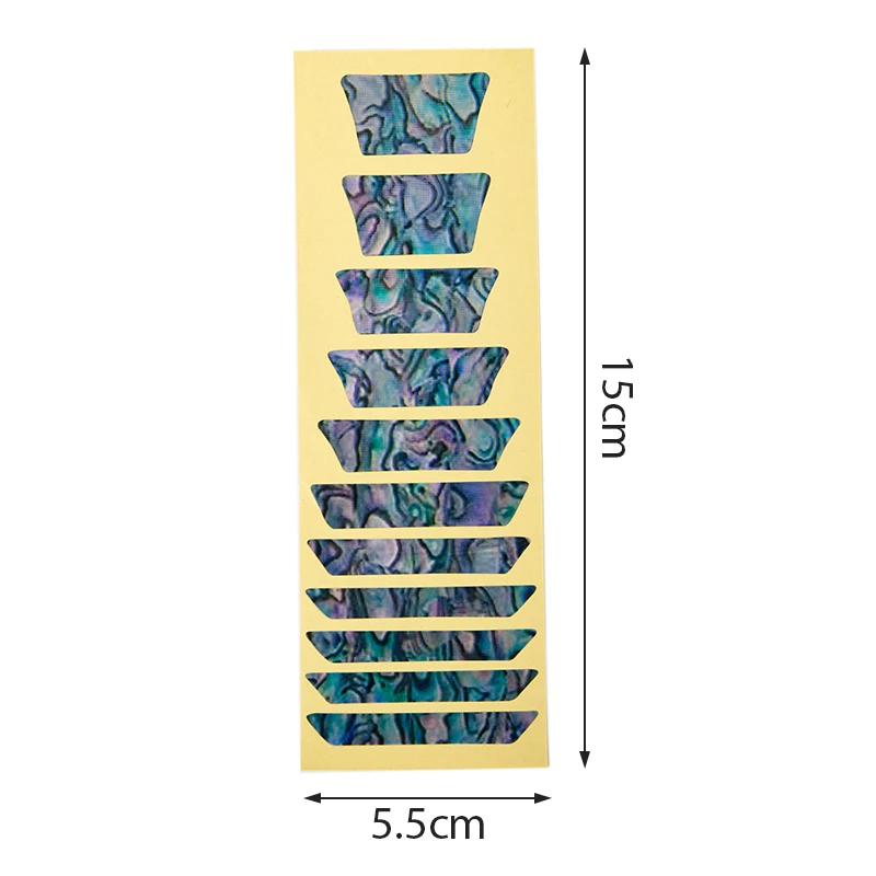 Electric Acoustic Guitar Inlay Sticker Fretboard Markers Guitar Sticker Scale
