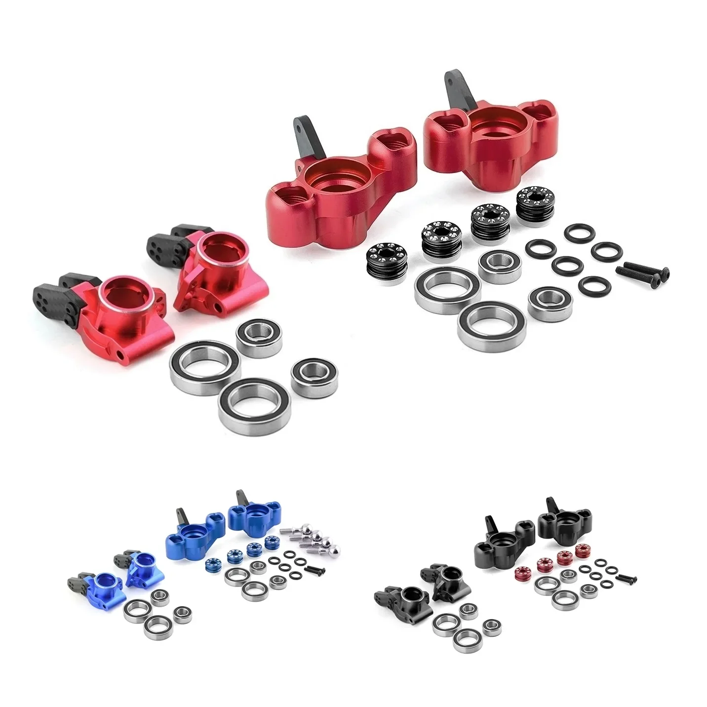 Metal Steering Knuckle Steering Blocks Rear Hub Carrier for Arrma 1/8 KRATON Outcast Notorious BLX 6S RC Car Upgrade Parts