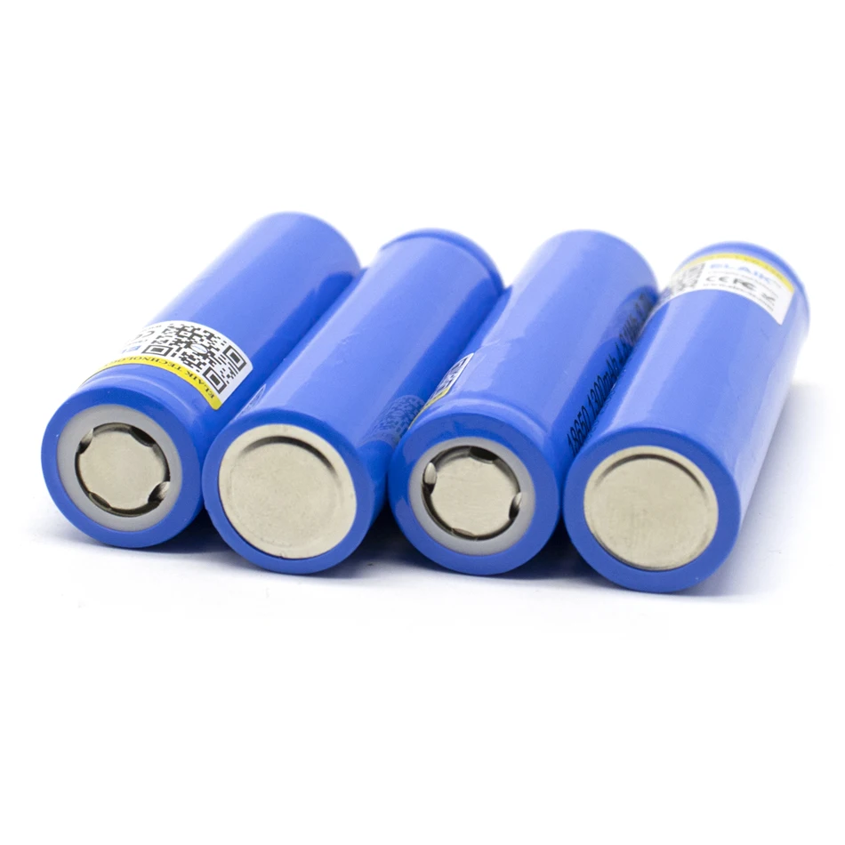 2PCS 18650 1300 mah capacity lithium battery 3.7 V strong light flashlight rechargeable battery