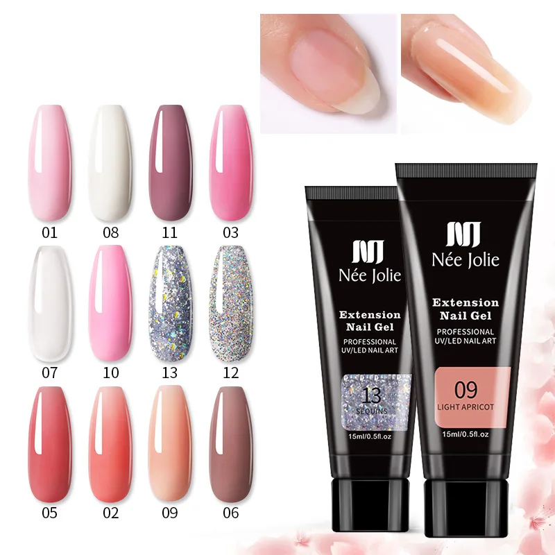 Nagel Set nagel Lampe Nagel Trockner Nagel bohrer Maschine Nagel Extensions Schnell Gebäude Gel Polish Set Tränken Nail art kit