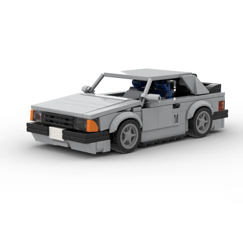 City Car Model MOC Building Bricks XR3i High-Performance Sports Car Modular Technology Children Holiday Gifts Assemble Toys Suit