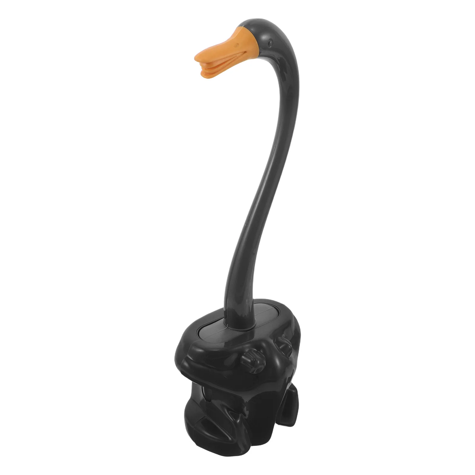 

Black Swan Wall Mounted Toilet Brush Long Handle Decorative Bathroom Cleaner Toilet Bowl Brush Holder Bathroom Supplies