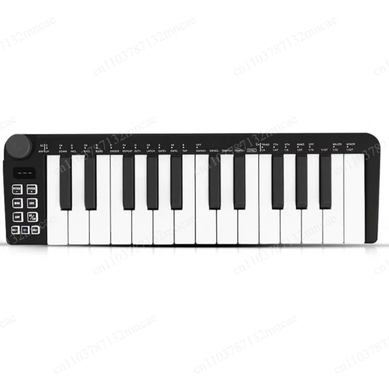 Mini keyboard music arrangement professional mini controller electroacoustic tapping board force sensitive piano keys
