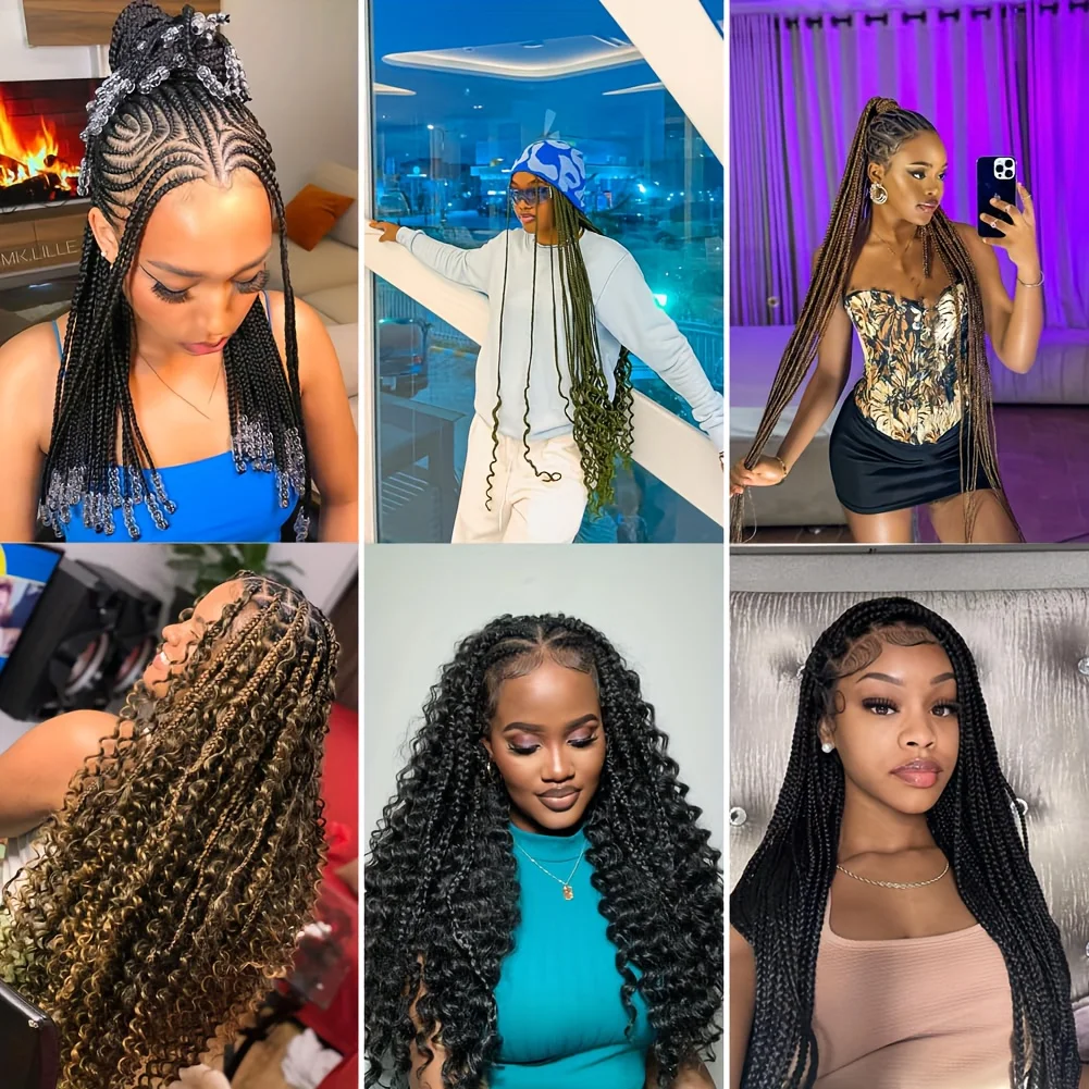 Deep Wave Boho Braids Human Hair Curly Braiding Hair No Weft Brazilian Human Hair for Black Women