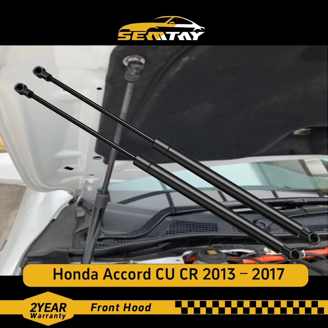 

Стойки капота SEMTAY, опора подъема капота, пружинный демпфер для Honda Accord CU CR 2013-2017, автомобильный аксессуар, демпфер капота, автозапчасти