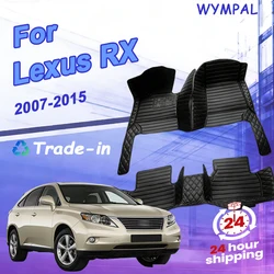 Custom Car Floor Mats for Lexus RX RX300 RX350 RX400h RX450h 2007-2015 Years Interior 100% Fit Details Car Accessories