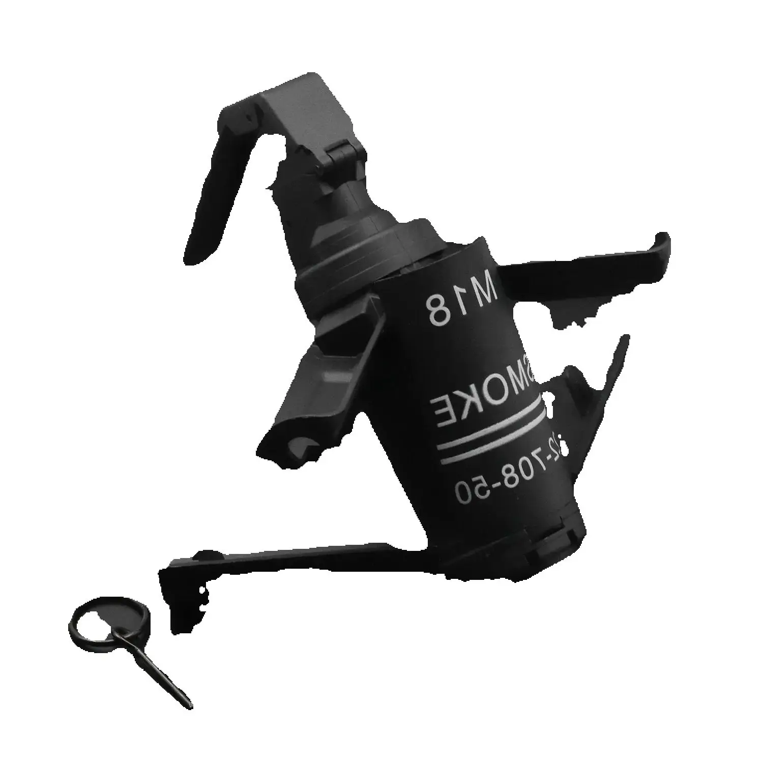 1/2Pcs M18 장난감 핸드 그레인드, 전술 연막탄 모델 플라스틱 장난감-그레인드 야외 그레인드 모델.