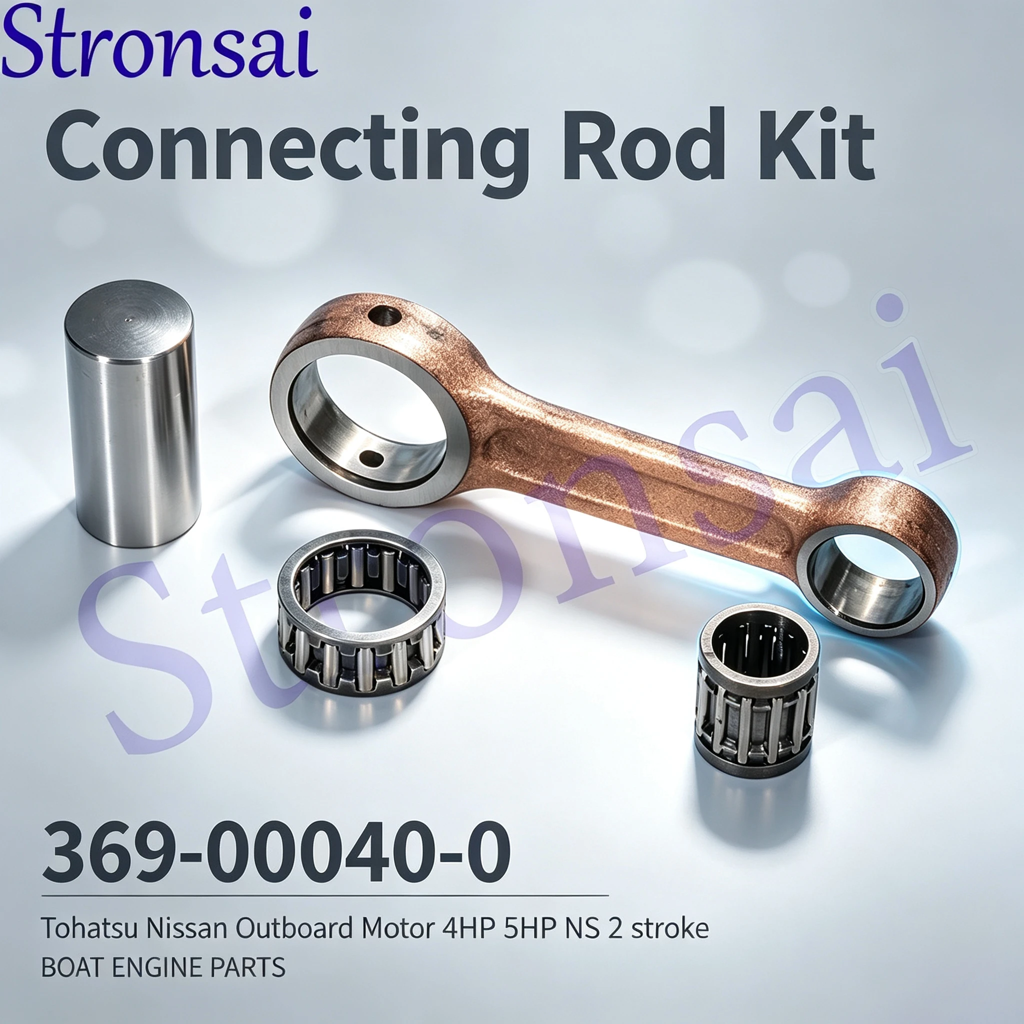 Outboard Motor Connecting Rod Kit 369-00040-0 369-00040 For Tohatsu Nissan 2 stroke 4HP 5HP NS Boat Engine Parts