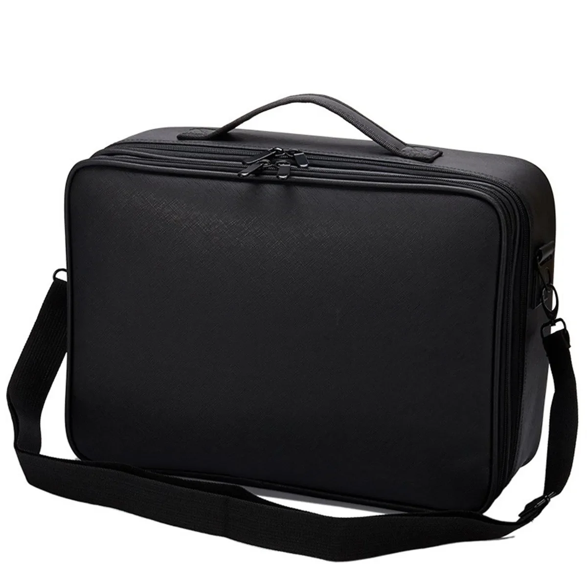 

Woman PU Cosmetic Case Makeup Storage Bag Shoulder Handbag Travel Knapsack Make Up Waterproof Box Suitcase Cosmetology Toolbox