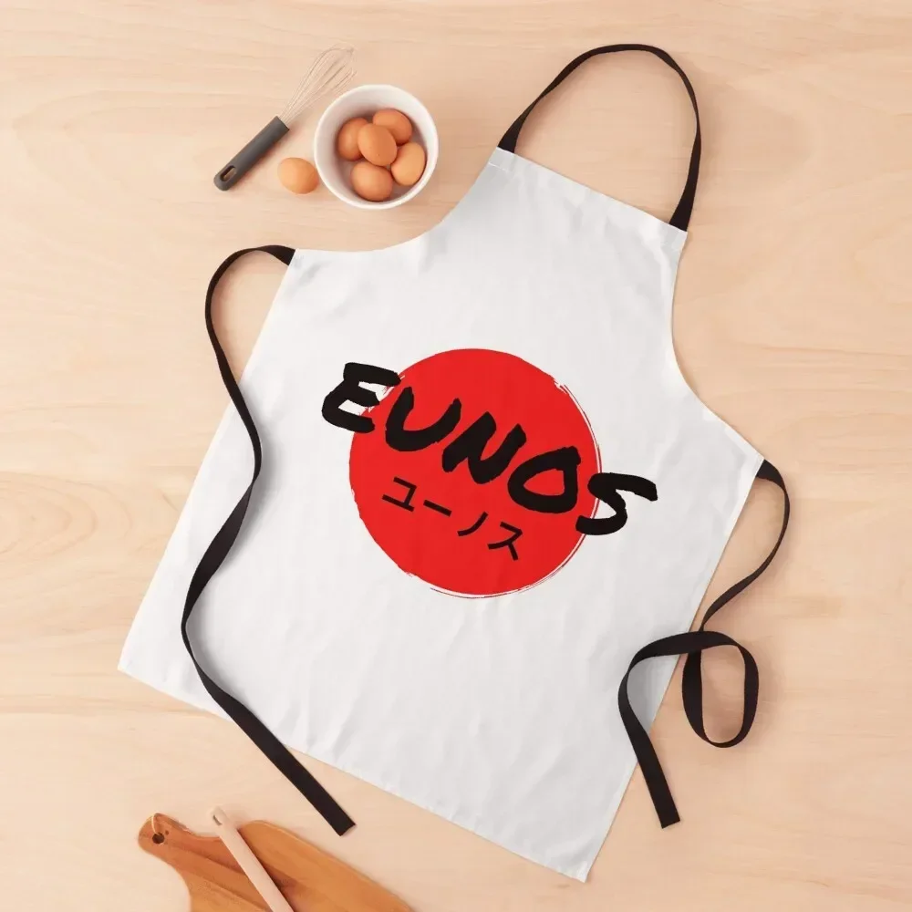 

Eunos roadster painted red sun logo Apron barber uniform Restaurant Kitchen Equipment Trim Cloth For Kitchen Women Apron