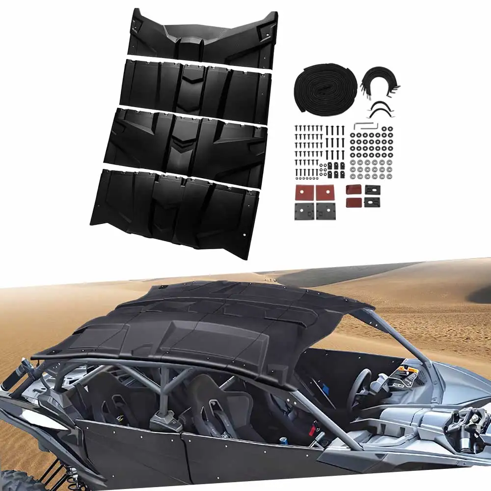4Pcs UTV Hard Top Roof Cover Shell For Can-Am Maverick X3 Max Turbo R RR X RS DS DPS MR RC 4 Doors 2017-2026 Parts