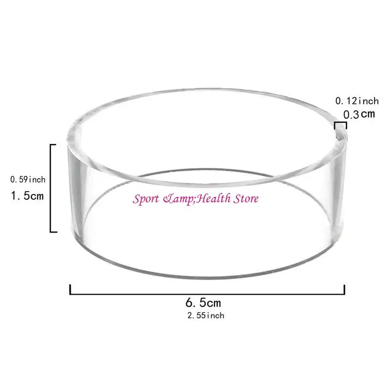 축구 디스플레이 스탠드 볼 홀더 클리어 아크릴 지원베이스 랙