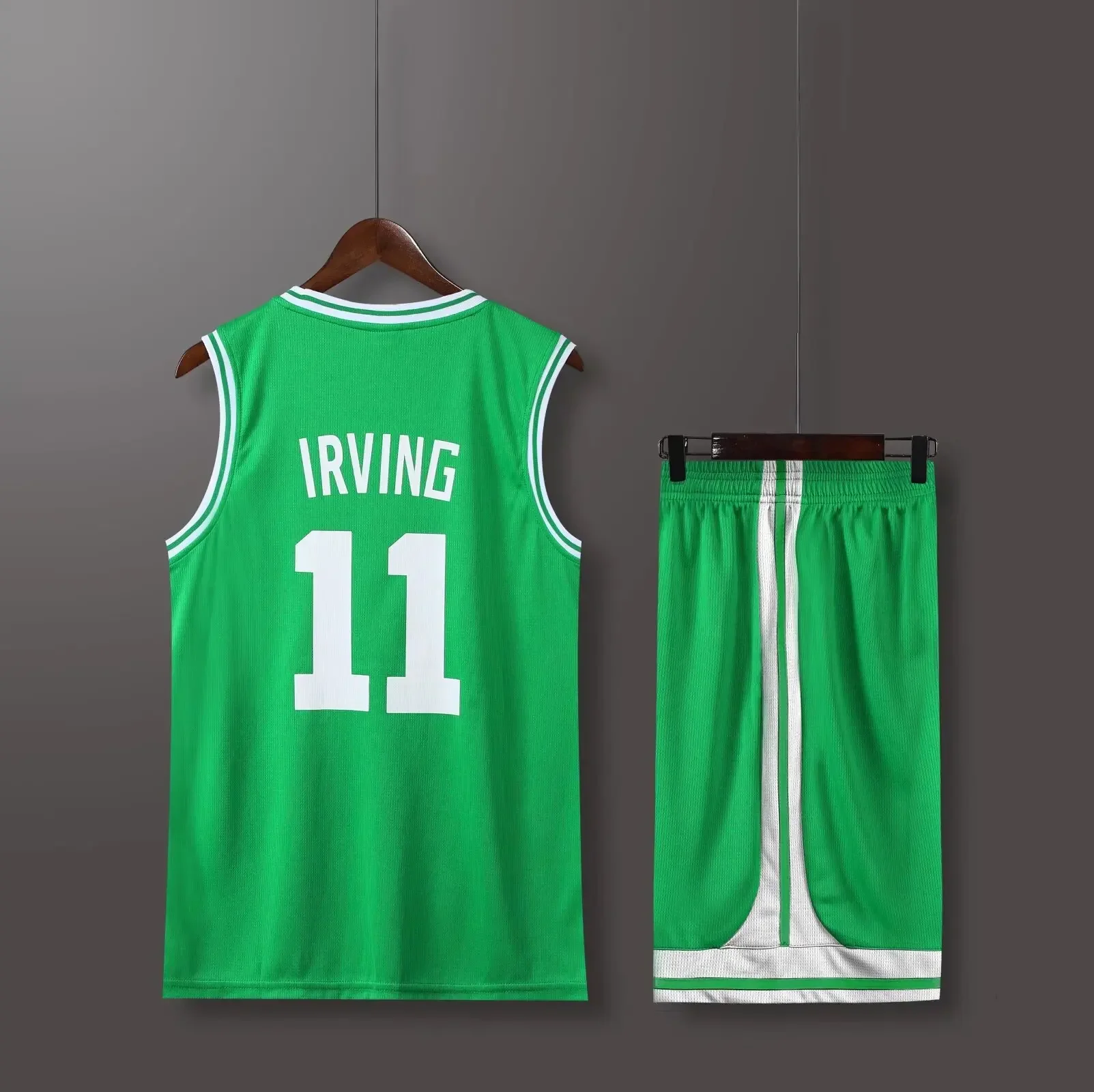 new 2024 Men's sports kit American IRVING 11 Fans Basketball Jerseys Men and kids game team shirt training Vest and shorts KIDS