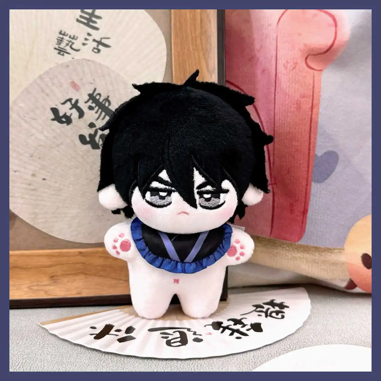 Anime Killer Seven Scissor Seven คอสเพลย์ 10 ซม.ปลาดาว Body ตุ๊กตา Plush จี้ของเล่นพวงกุญแจ Dango