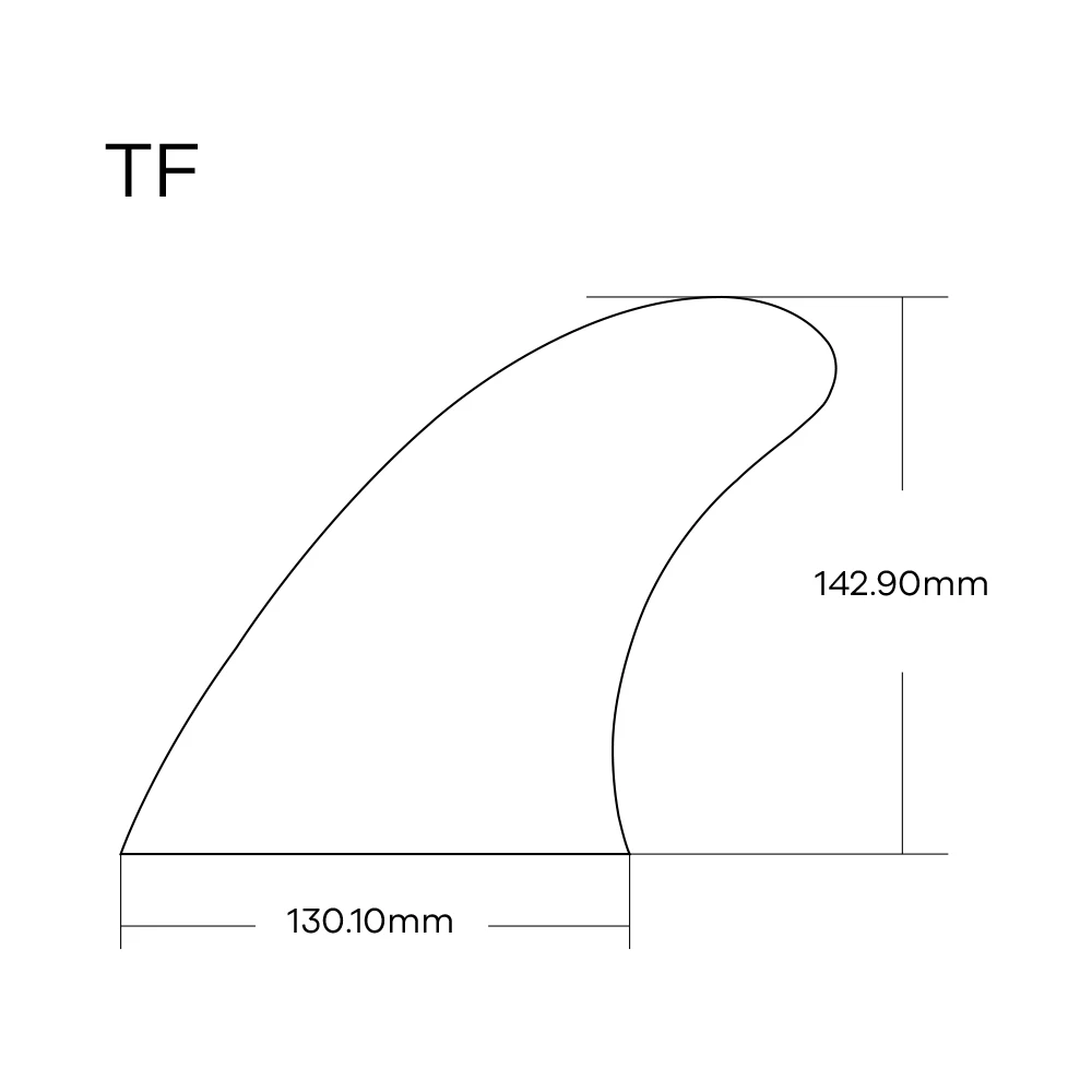 Surf Board Fin Twin Fin UPSURF FUTURE Fins Keel Fin Single Tabs Fin 2pcs per set Surf Fins Honeycomb Surfboard Fin