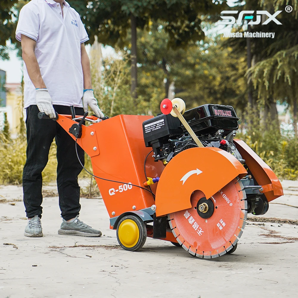 เครื่องตัดถนนคอนกรีตขายดีระดับโลก เลื่อยถนนความแม่นยําสูง ใช้งานง่าย เครื่องตัดถนน