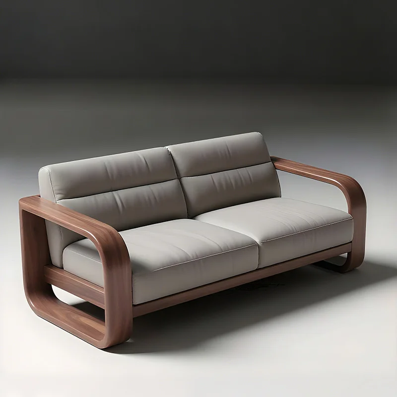 Luxury Open Living Room Sofas Wood Minimalist Modern Lounge Living Room Sofas Floor Single Soft Muebles Para Hogar Furniture