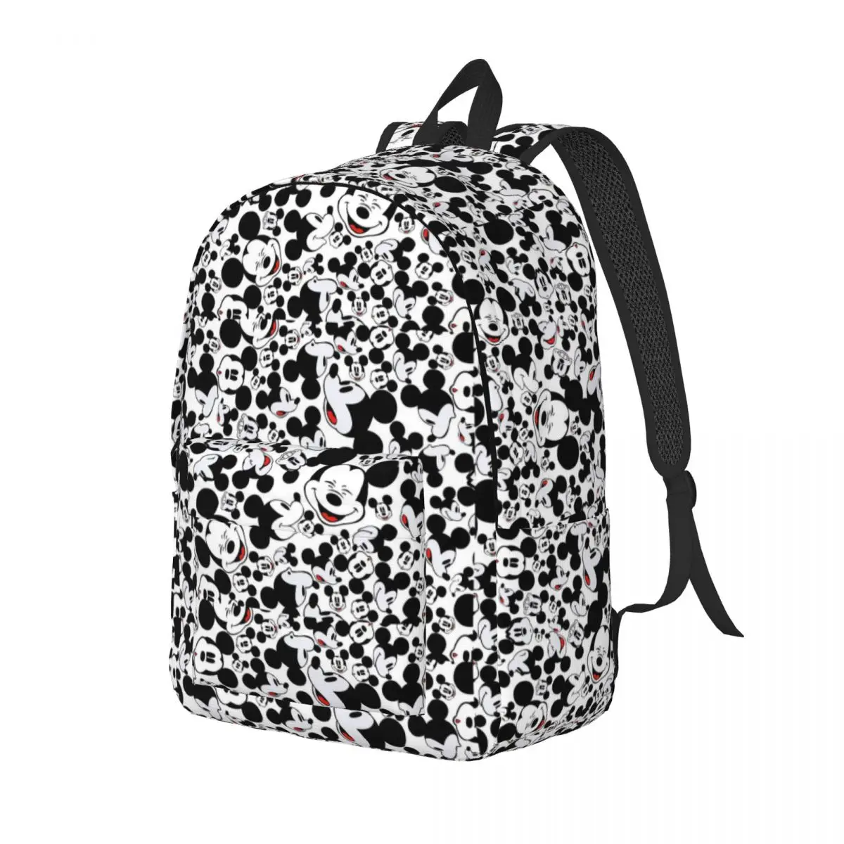 Custom Mickey Mouse Minnie Laptop Backpack Women Men Fashion Bookbag for School College Student Bag