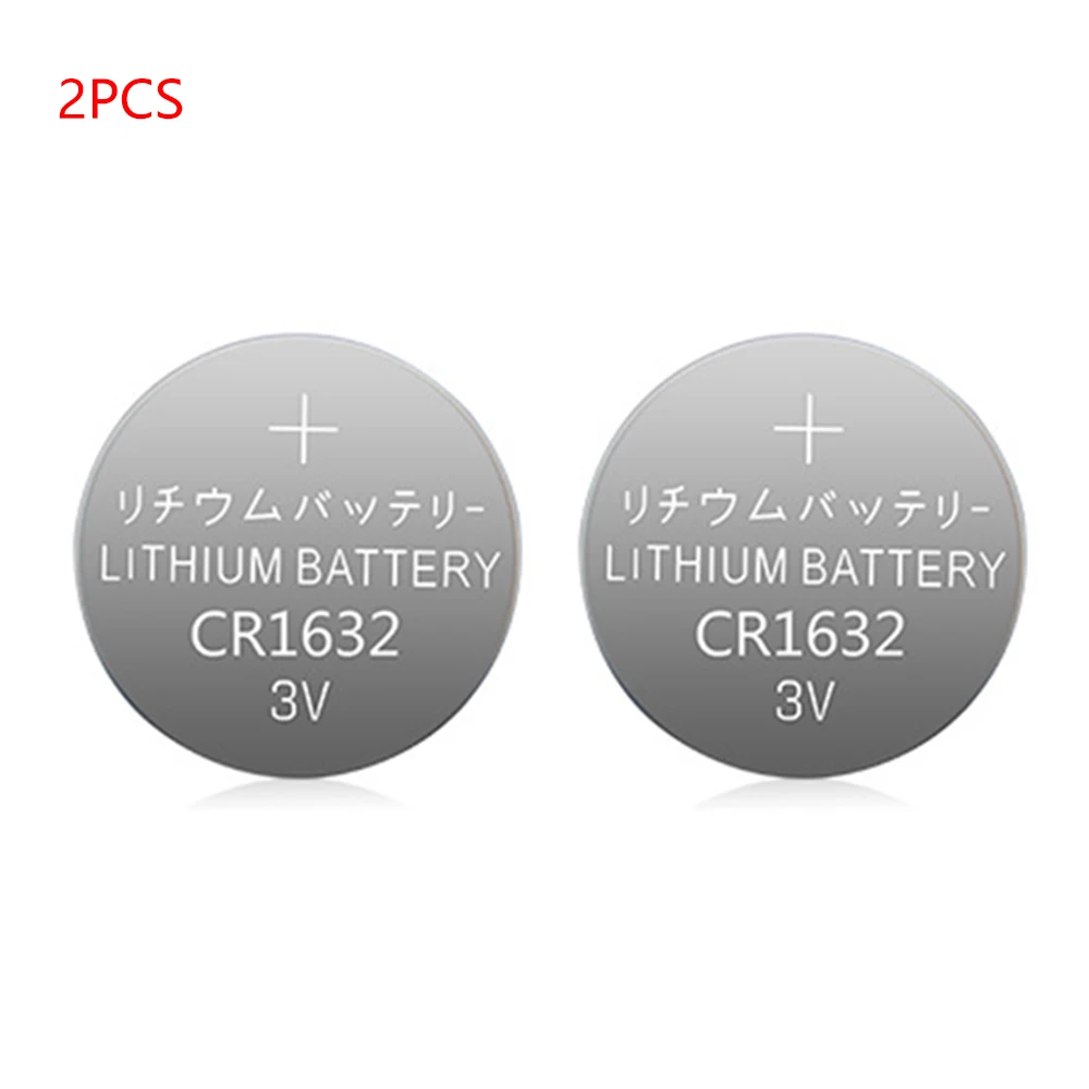 2-50pcs CR1632 Button Cell Battery 3V Multi Compatible Model Long Service Life for Vehicle Remote Clock Smart Small Gadgets
